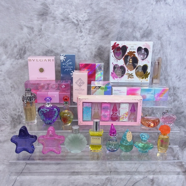 実際に弊社で買取させて頂いたBVLGARI/ブルガリ フェラガモ インカントシャイン等 香水 15点以上セット