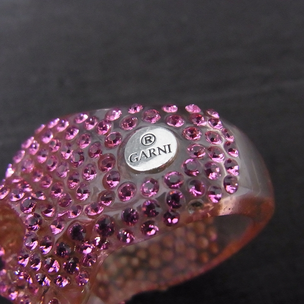 実際に弊社で買取させて頂いたGARNI/ガルニ パヴェアクリル スカルリング/21号の画像 5枚目