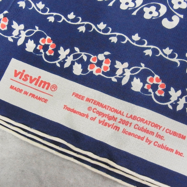 実際に弊社で買取させて頂いたvisvim/ビズビム ICONOCLAST SCARF シルクスカーフ の画像 1枚目