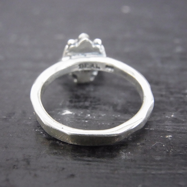 実際に弊社で買取させて頂いたDEAL DESIGN/ディールデザイン スモール ライオンノッカー リング 9号の画像 2枚目