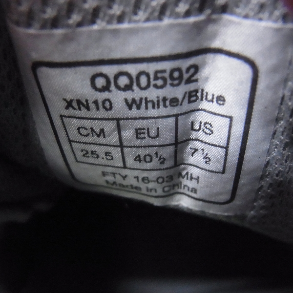 実際に弊社で買取させて頂いたLe coq sportif/ルコック ゴルフシューズ ダイヤルタイプ QQ0592/25.5の画像 5枚目