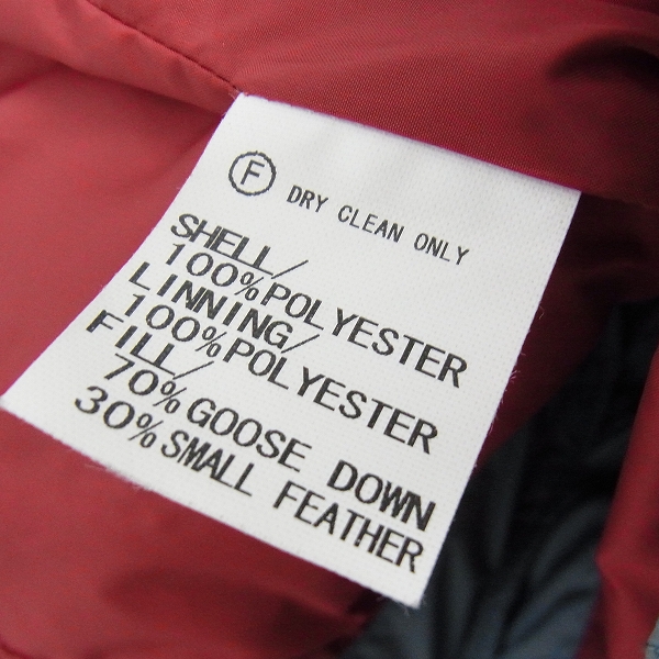 実際に弊社で買取させて頂いたGOODENOUGH/グッドイナフ ダウンジャケット ライトブルー/Lの画像 3枚目