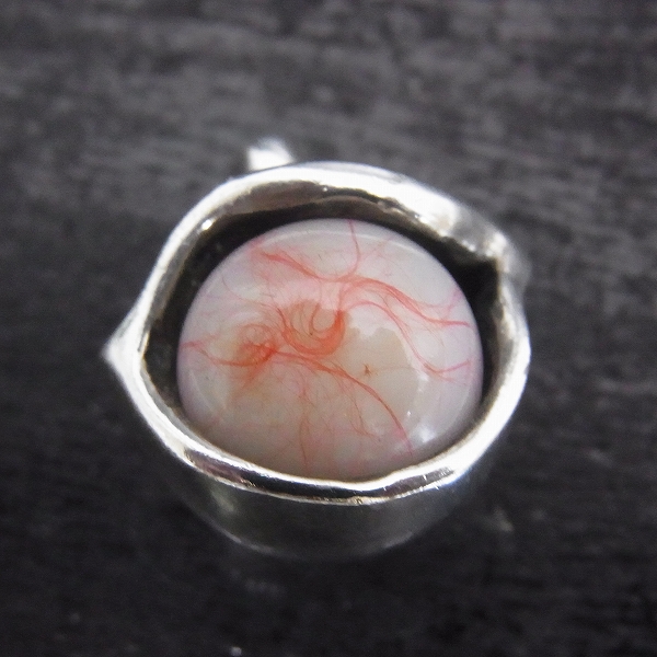 実際に弊社で買取させて頂いたCRAZY PIG/クレイジーピッグ ボールアイヒューマンペンダントトップ SV925の画像 6枚目