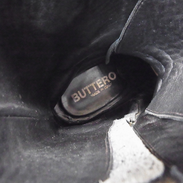 実際に弊社で買取させて頂いたBUTTERO/ブッテロ レザー レースアップ ブーツ B2290/41.5の画像 5枚目