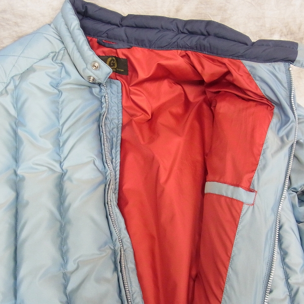 実際に弊社で買取させて頂いたGOODENOUGH/グッドイナフ ダウンジャケット ライトブルー/Lの画像 4枚目