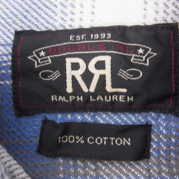 実際に弊社で買取させて頂いたダブルアールエル/ブルーブルー/ペンドルトン チェックシャツ 3点セットの画像 4枚目