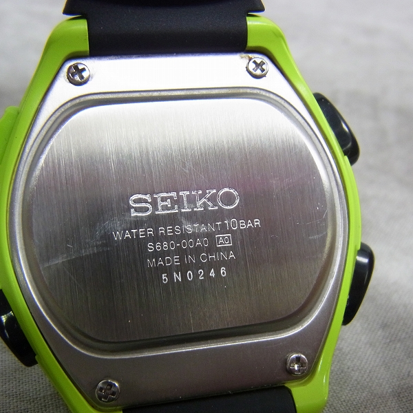 SEIKO/セイコー】スーパーランナーズ ソーラー S680-00A0 腕時計