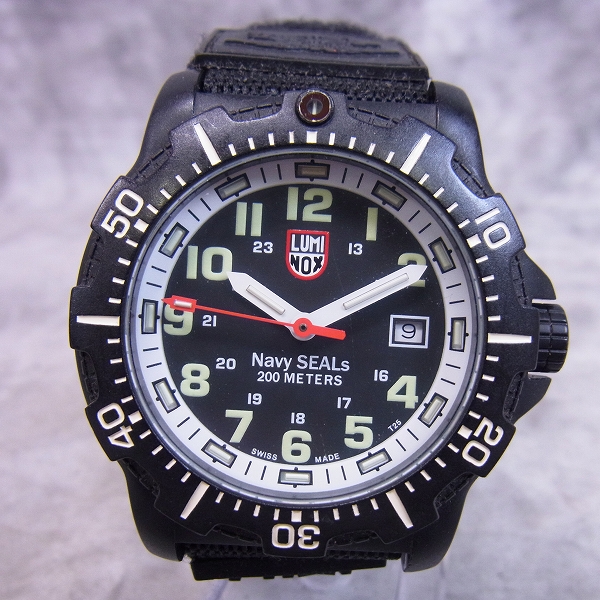 実際に弊社で買取させて頂いたLUMINOX/ルミノックス NAVY SEALS/ネイビーシールズ 腕時計