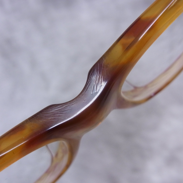 実際に弊社で買取させて頂いた白山眼鏡店/ハクサンガンキョウテン epoc 眼鏡/メガネフレームの画像 7枚目