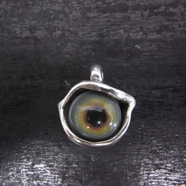 実際に弊社で買取させて頂いたCRAZY PIG/クレイジーピッグ ボールアイヒューマンペンダントトップ SV925の画像 1枚目