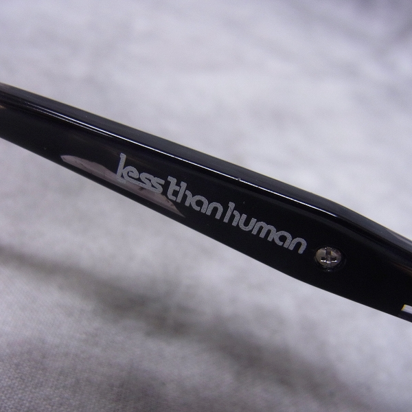 実際に弊社で買取させて頂いたLess than human/レスザンヒューマン WABI/ワビ 1010 眼鏡の画像 4枚目