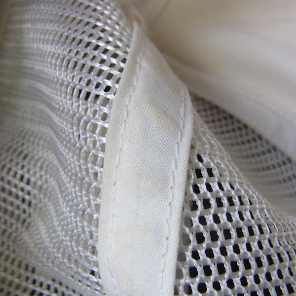 実際に弊社で買取させて頂いた LITHIUM HOMME/リチウムオム RIRI CAP/メッシュキャップ ホワイトの画像 7枚目