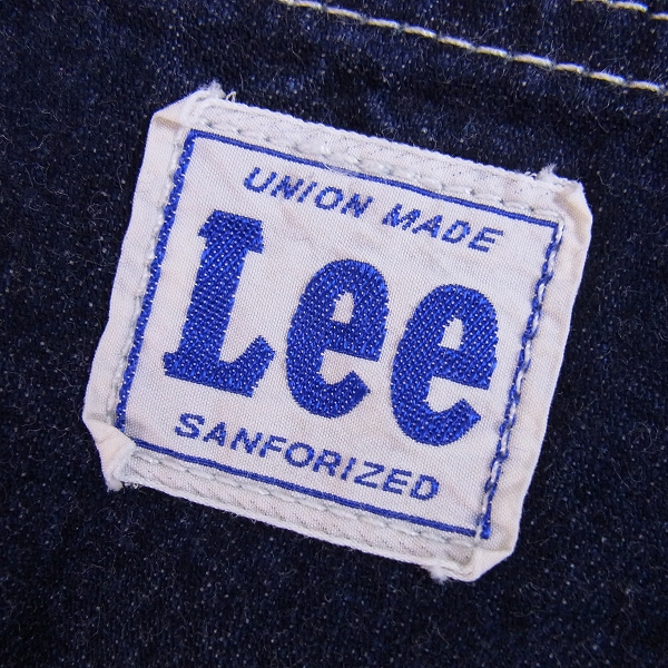 実際に弊社で買取させて頂いたLEE/リー デニム ペインターパンツ 刺繍ロゴ インディゴ LM4288/Lの画像 3枚目