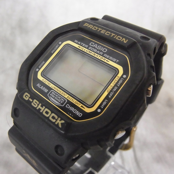 G-SHOCK/Gショック GOLD DEFENDER 青龍 黒/金 DW-056GM-9JF 【動作