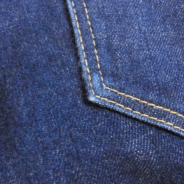 実際に弊社で買取させて頂いたjunhashimoto/ジュンハシモト ストレッチストレートデニムパンツ/2の画像 6枚目