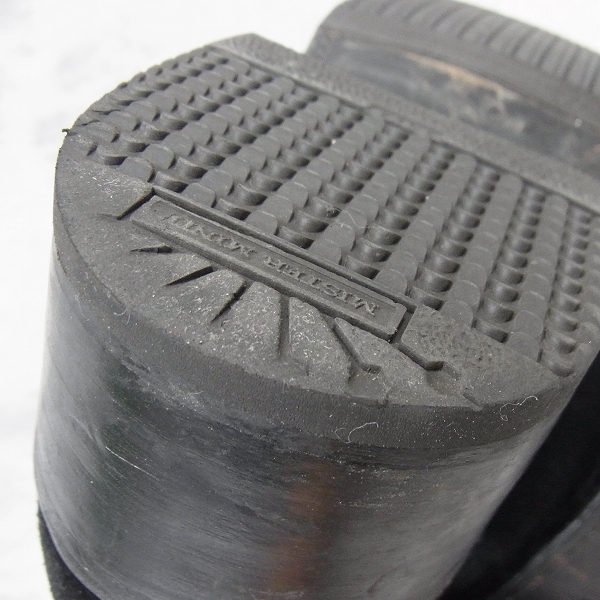 実際に弊社で買取させて頂いたLITHIUM HOMME/リチウムオム スウェードサイドジップブーツ/43の画像 4枚目