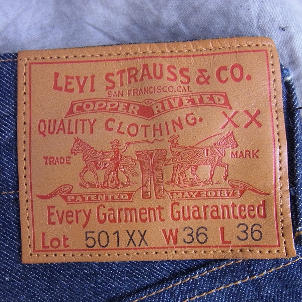 未使用】LEVIS/リーバイス 501XX 1922年MODEL LVC 赤耳 22501-0117