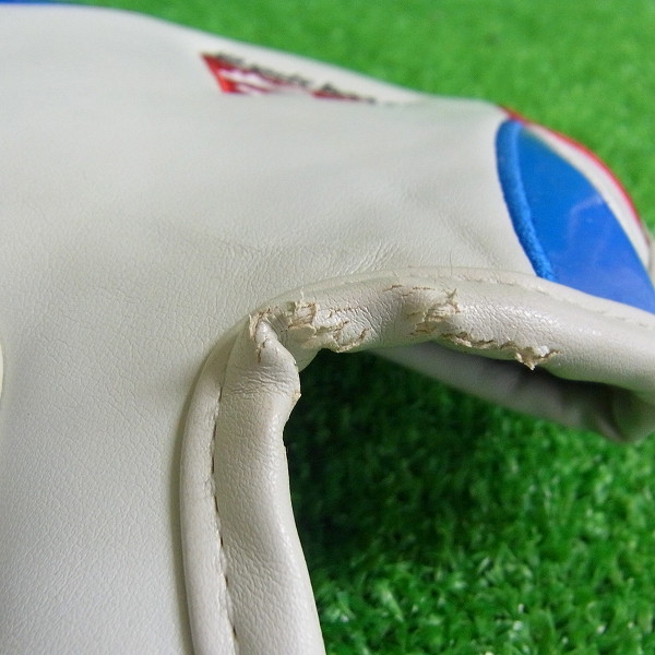 実際に弊社で買取させて頂いたLe coq sportif/ルコック ヘッドカバー3点セット QQ4238 フェアウェイウッド用+マレット型パター用 ホワイトの画像 9枚目