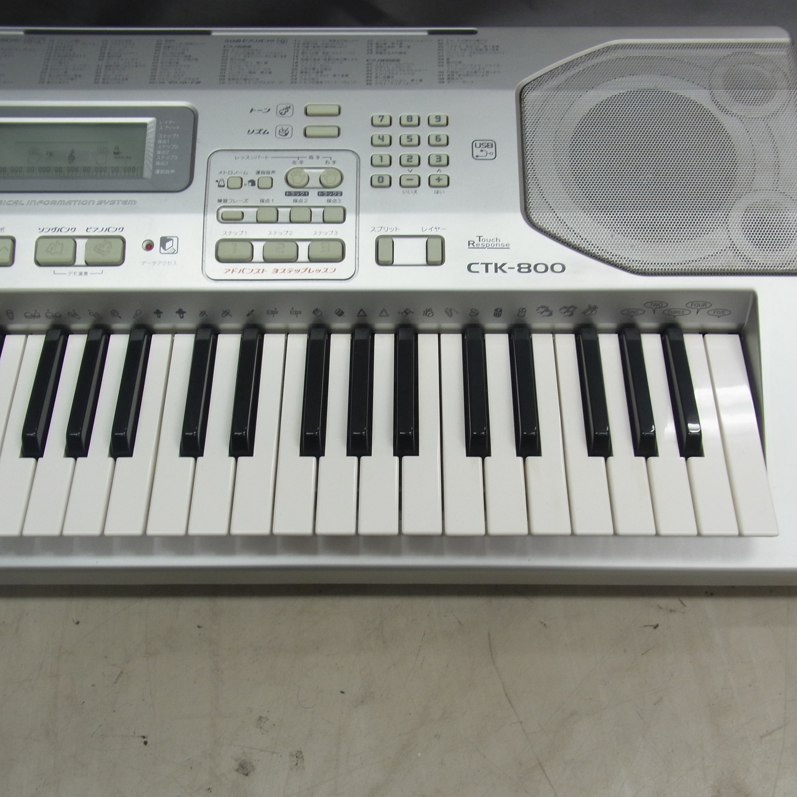 ☆中古 CASIO カシオ CTK-800 ベーシック キーボード 電子ピアノの買取