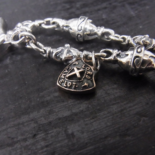 実際に弊社で買取させて頂いた【ギャラ付】Lord Camelot/ロードキャメロット　 クロス&バレルリンク デザインチェーン LC-1006SAP50 50cmの画像 6枚目