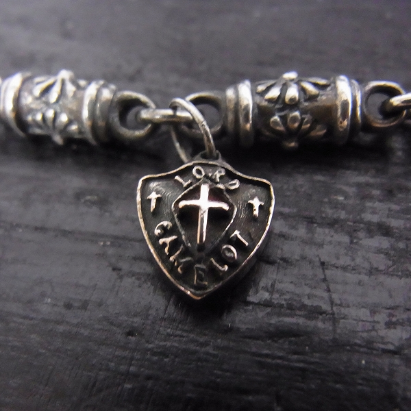 実際に弊社で買取させて頂いたLord Camelot/ロードキャメロット ガーネット付ネックレスチェーン LC-1002Aの画像 5枚目