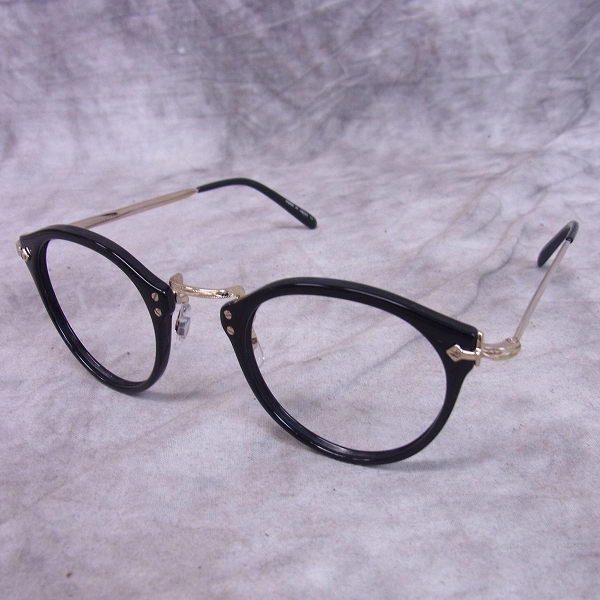 実際に弊社で買取させて頂いたOLIVER PEOPLES/オリバーピープルズ メガネフレーム/OP-505 BK-G