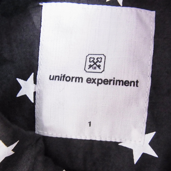 実際に弊社で買取させて頂いたuniform experiment/ユニフォームエクスペリメント スター シャツ fragment/1の画像 2枚目