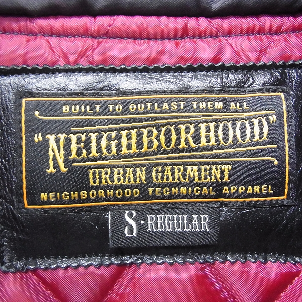 NEIGHBORHOOD/ネイバーフッド 10AWスタッズ転写ジップジャケット