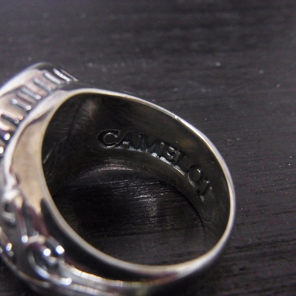 実際に弊社で買取させて頂いたLord Camelot/ロードキャメロット　ストーンセットラウンドクロスリング LC-801/17号の画像 6枚目