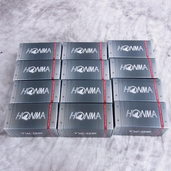 実際に弊社で買取させて頂いた【未使用】HONMA/ホンマ ゴルフボール TW-G6 2ダース ホワイト