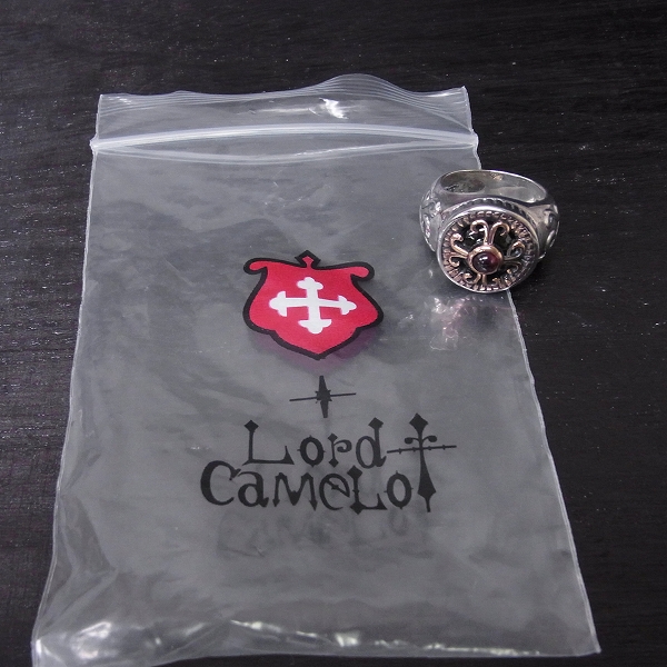 実際に弊社で買取させて頂いたLord Camelot/ロードキャメロット　ストーンセットラウンドクロスリング LC-801/17号の画像 8枚目