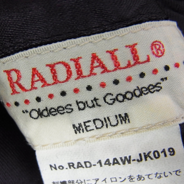 実際に弊社で買取させて頂いたRADIALL/ラディアル リバーシブル/別珍 スーベニアジャケット/Mの画像 5枚目