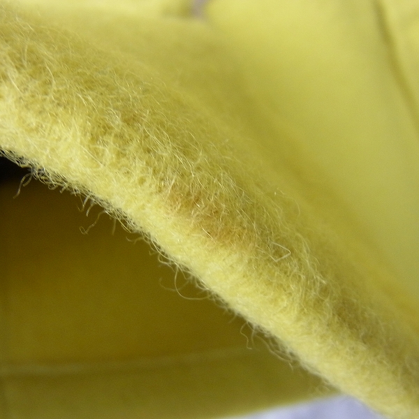 実際に弊社で買取させて頂いた【未使用品】GLOVERALL×SHIPS/グローバーオール×シップス 別注品 ダッフルコート SHORT MONTY/ショートモンティ イエロー/40の画像 8枚目