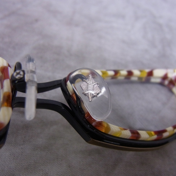 実際に弊社で買取させて頂いたless than human/レスザンヒューマン メガネフレーム フルリムOkaode/9610ｍの画像 2枚目