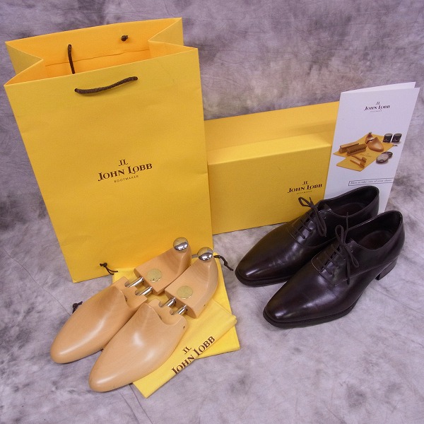 実際に弊社で買取させて頂いたJOHN LOBB/ジョンロブ BECKETTS/ベケッツ レザーシューズ 7-1/2 8000の画像 8枚目