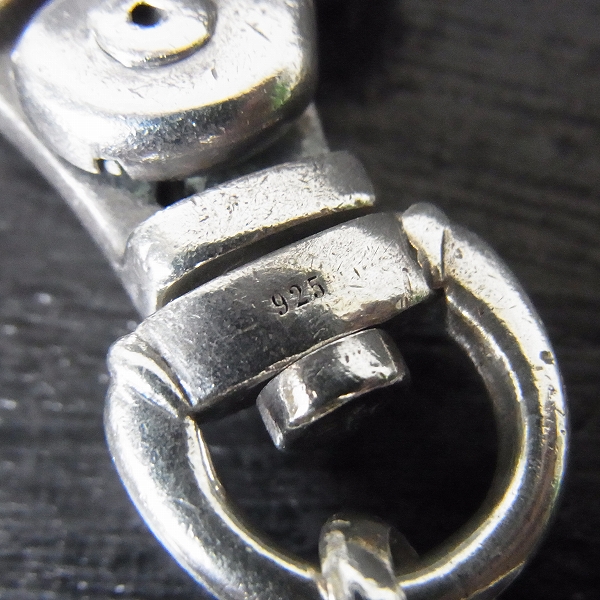 実際に弊社で買取させて頂いたDEAL DESIGN/ディールデザイン フレイム フラッグ シルバー キーリングの画像 5枚目