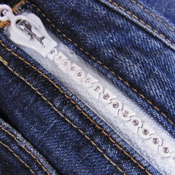 実際に弊社で買取させて頂いたuniform experiment/ユニフォームエクスペリメント 16SS SLIM-FIT STRETCH DAMAGED JEANS デニムパンツ UE-160066/28の画像 6枚目