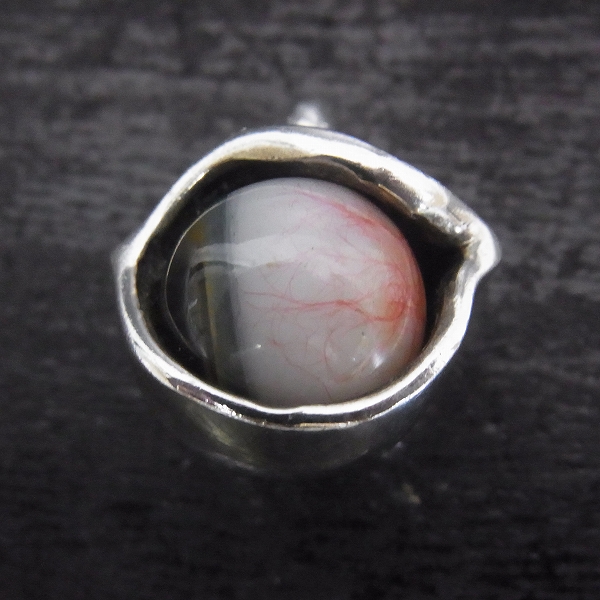 実際に弊社で買取させて頂いたCRAZY PIG/クレイジーピッグ ボールアイヒューマンペンダントトップ SV925の画像 4枚目