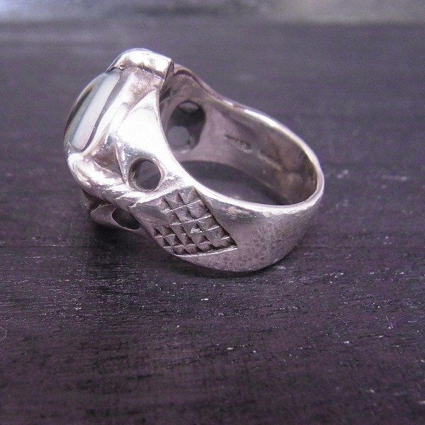 実際に弊社で買取させて頂いたCRAZY PIG/クレイジーピッグ フォークロウズアイリング/17号の画像 2枚目