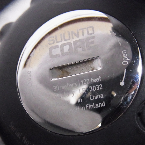 実際に弊社で買取させて頂いたSUUNTO/スント Core/コア ダスクグレー アウトドアウォッチ/時計 SS020344000【動作未確認】の画像 3枚目