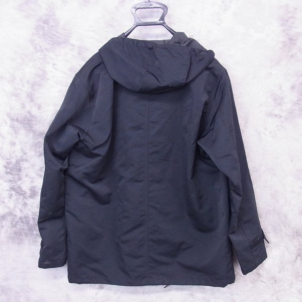 実際に弊社で買取させて頂いたEDIFICE/エディフィス ナイロンZIPアップジャケット ブラック Mの画像 1枚目