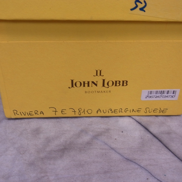 実際に弊社で買取させて頂いたJOHN LOBB/ジョンロブ RIVIERA/リビエラ スエードローファー 7810/7Eの画像 8枚目