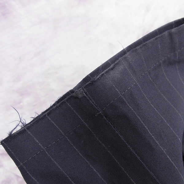 実際に弊社で買取させて頂いたMACKINTOSH/マッキントッシュ Ｇｅｎｕｉｎｅ　Ｈａｎｄｍａｄｅ ウール コート ブラック/38の画像 7枚目