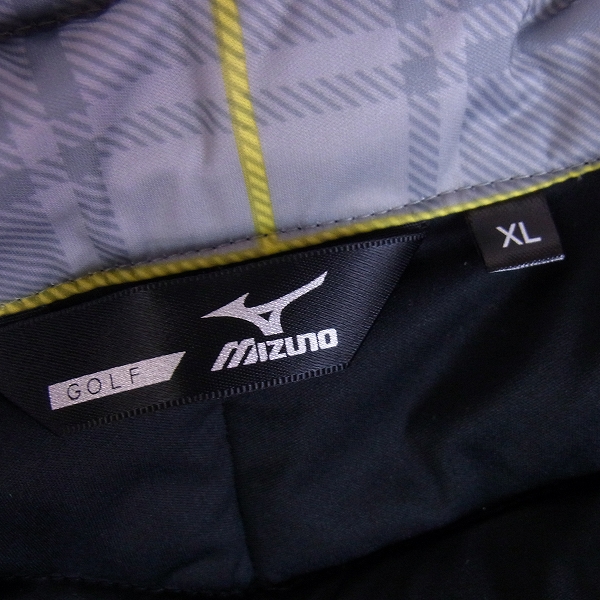 実際に弊社で買取させて頂いたMIZUNO/ミズノ ゴルフウェア 中綿ベスト BREATH THERMO グレー/XLの画像 2枚目