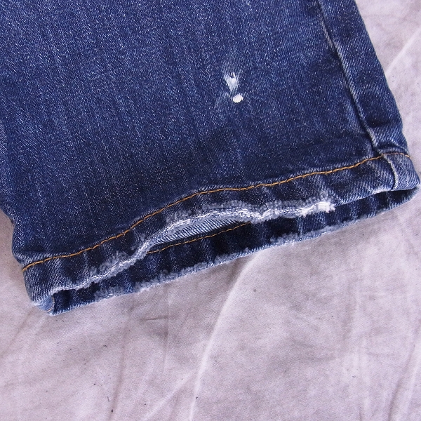 実際に弊社で買取させて頂いたMARNI/マルニ 13SS ペイント/ペンキ加工 限定 デニムパンツの画像 7枚目