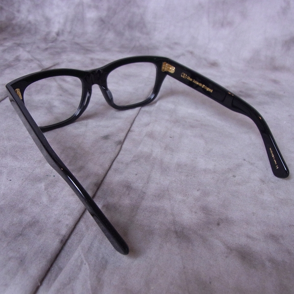 実際に弊社で買取させて頂いたOliver Goldsmith/オリバー ゴールドスミス CONSUL-s nero 眼鏡/メガネフレームの画像 1枚目