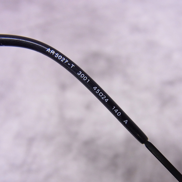 実際に弊社で買取させて頂いたGIORGIO ARMANI/ジョルジオアルマーニ 丸メガネ/眼鏡フレーム AR5027-Tの画像 3枚目