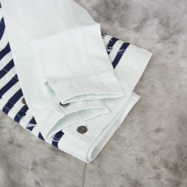 実際に弊社で買取させて頂いた lucien pellat-finet/ルシアンペラフィネ 総柄/デニムセットアップ/Sの画像 5枚目