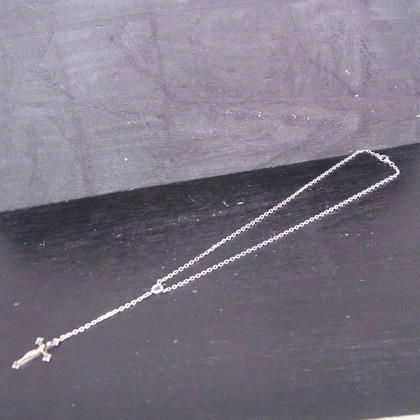 実際に弊社で買取させて頂いたDr MONROE/ドクターモンロー 廃盤 ロザリオ ネックレス w/ダイヤ カスタムの画像 4枚目