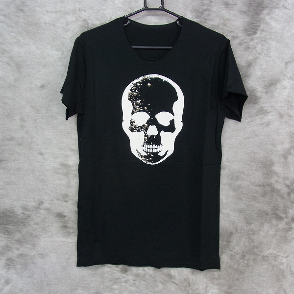 実際に弊社で買取させて頂いたlucien pellat-finet/ルシアンペラフィネ スカル/スタッズ/スワロ Tシャツ/M